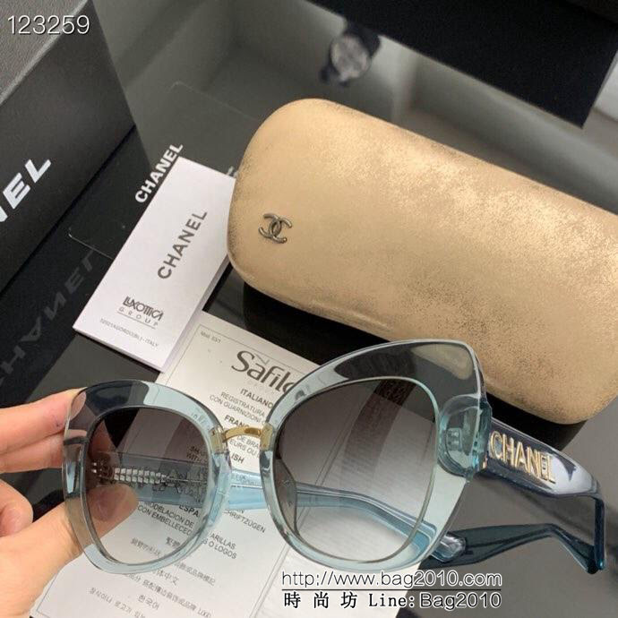 CHANEL香奈兒 19年開春新款 潮流爆款 時尚圓框太陽鏡 高品質 網紅潮款墨鏡  lly1352